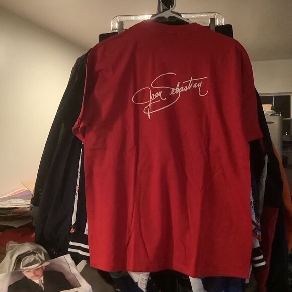vintage vtg Joan Sebastian K-love 107.5 Fm music hanes size large l rare raro DS